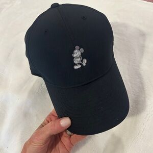 Disney licensed- black baseball cap w/embroidered Mickey Mouse/Nike